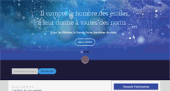 Desktop Screenshot of laguerredesetoiles.fr